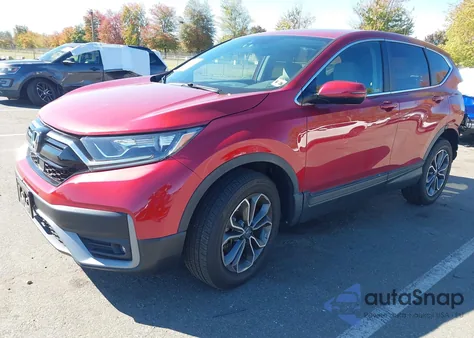 2021 Honda Cr-V Awd Ex из США, поврежденный, VIN 5J6RW2H51MA010189